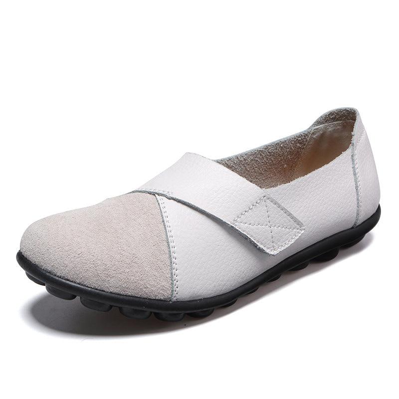 GR | Orthopedic Leather Slip-On Loafers for Women