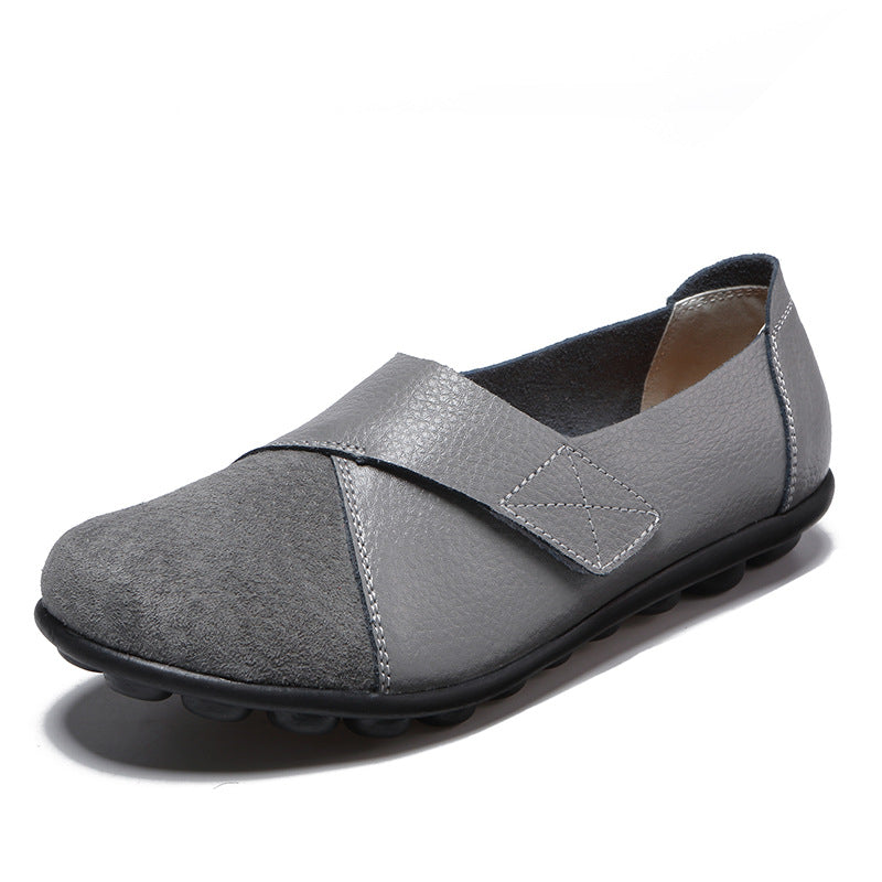 GR | Orthopedic Leather Slip-On Loafers for Women