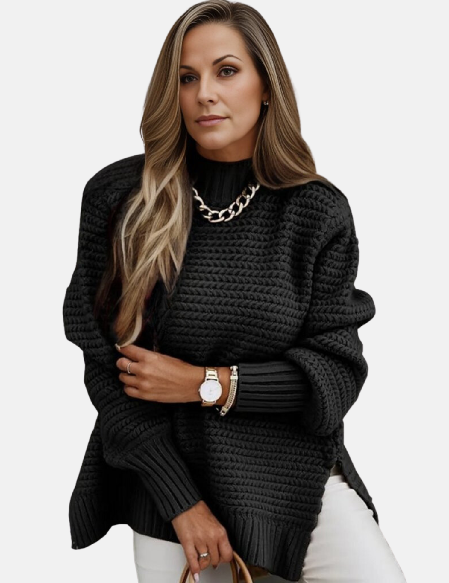 GR Pullover | Soft knitted pullover for women