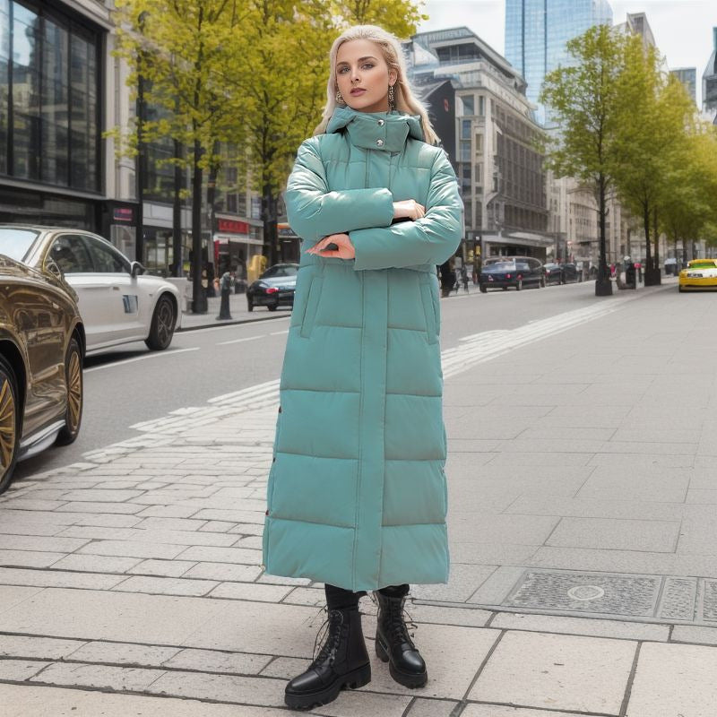 GR - Long Winter Coat - Elegant