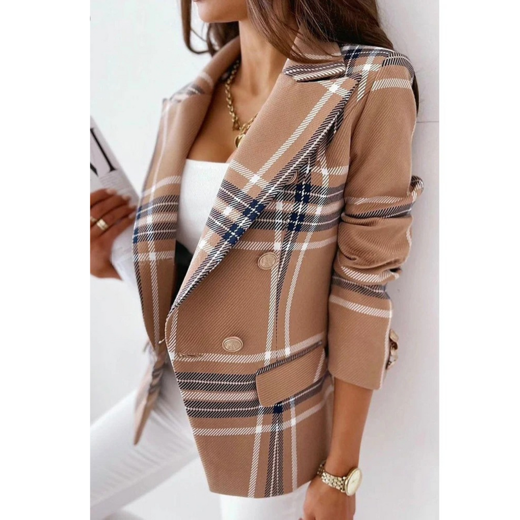 GR – Women's blazer with reversible collar
