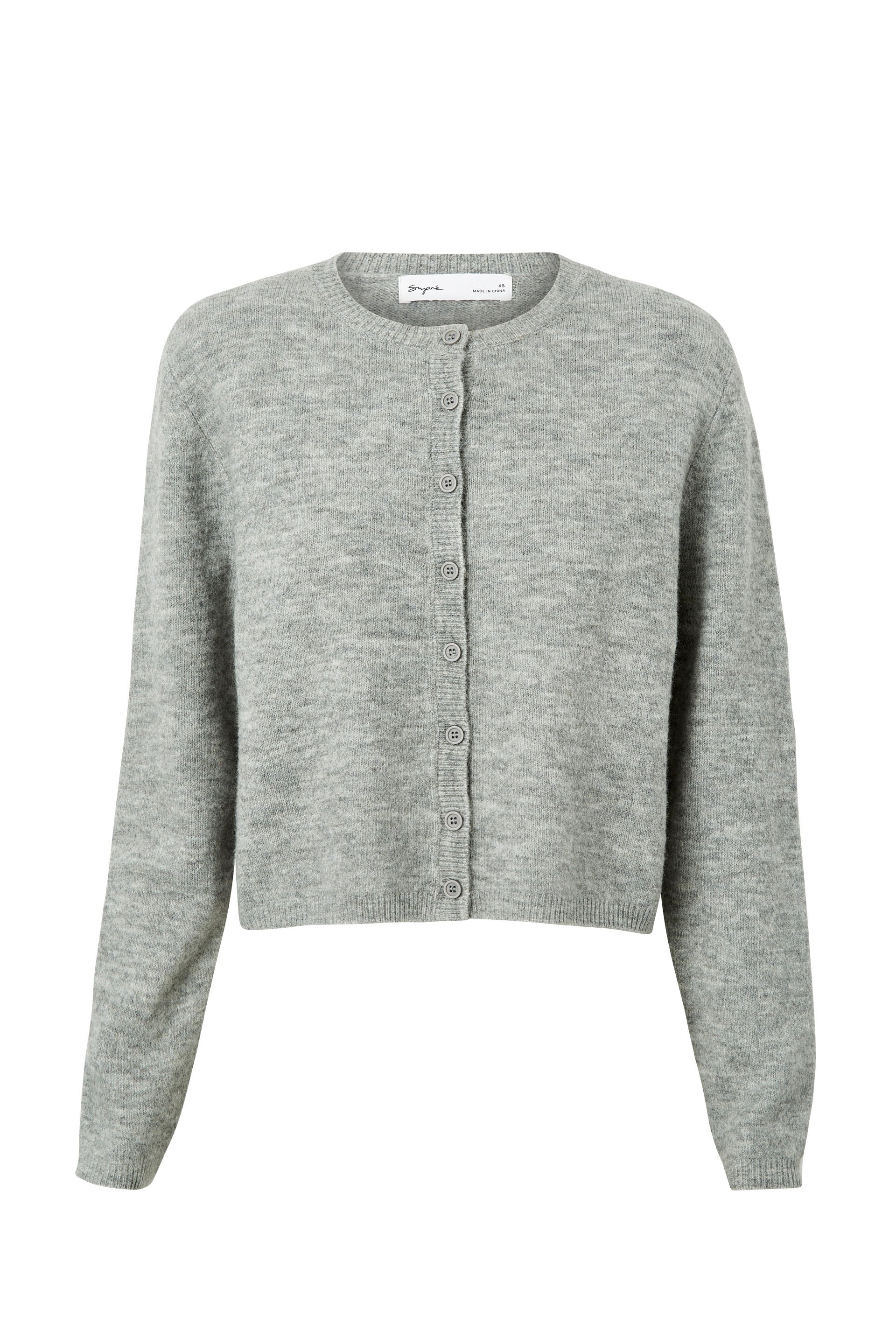GR | Colorful solid-color women's cardigan