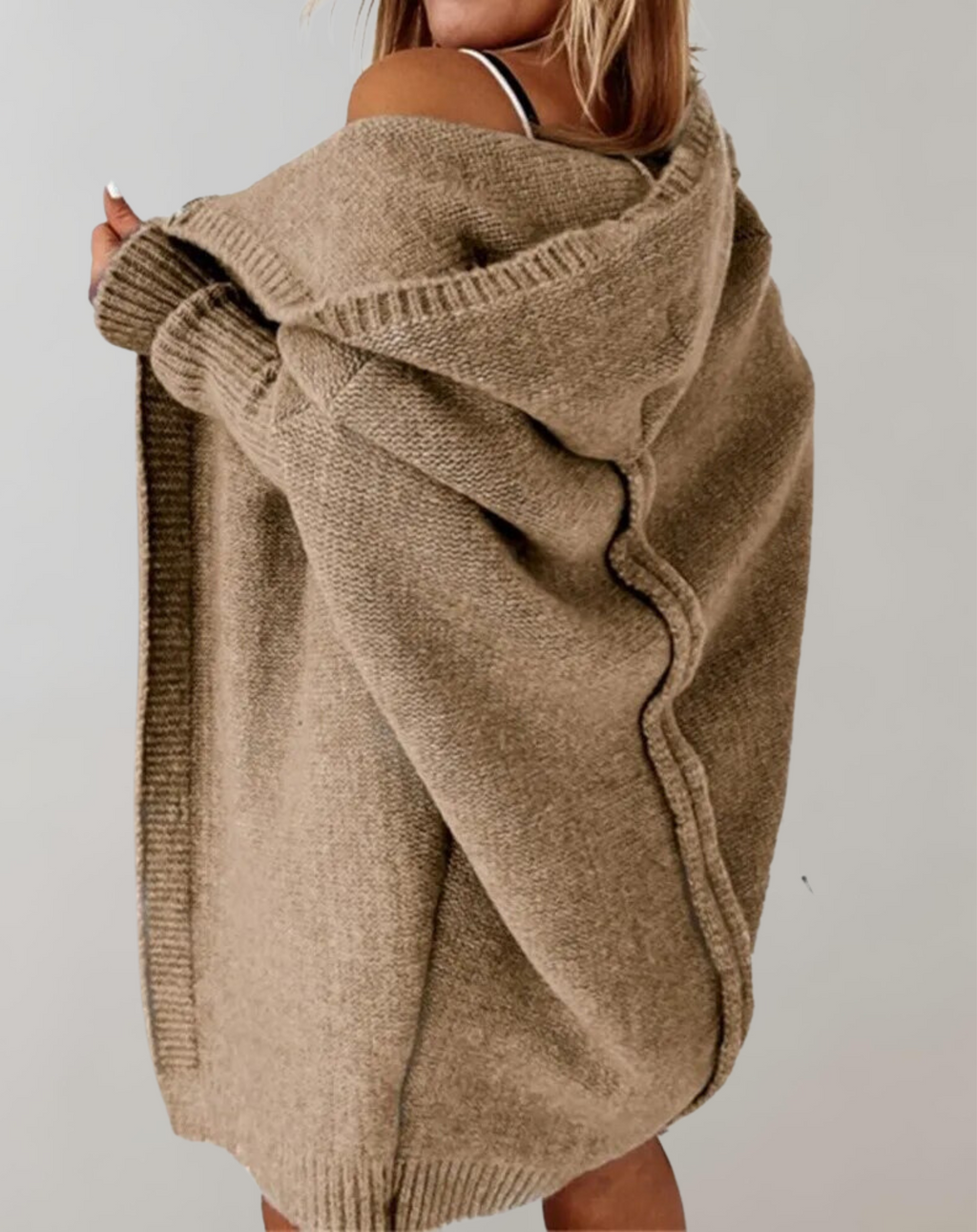 GR | Pullover Lange Strickjacke