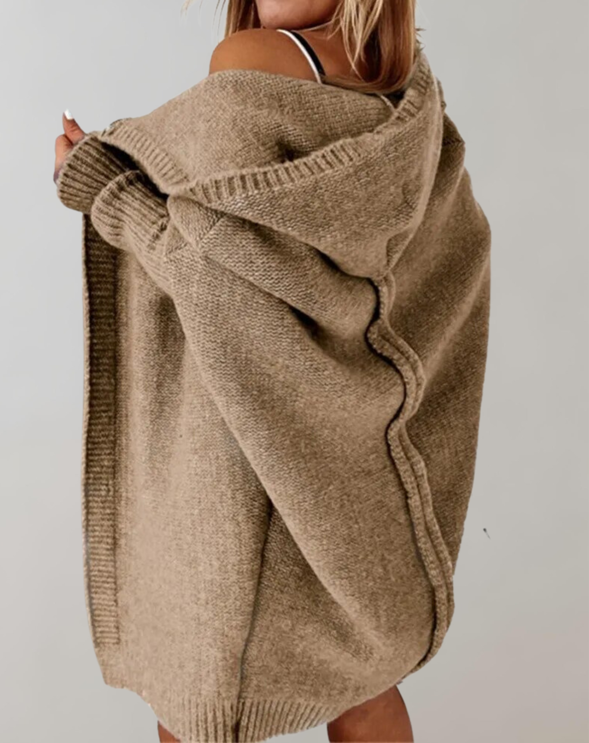 GR | Pullover Lange Strickjacke