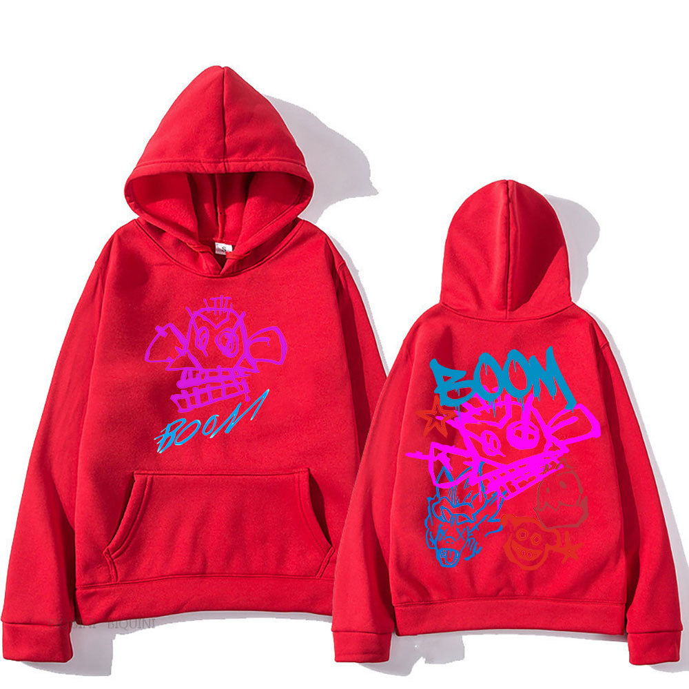 GR | Arcane Jinx cartoon long sleeve hoodie