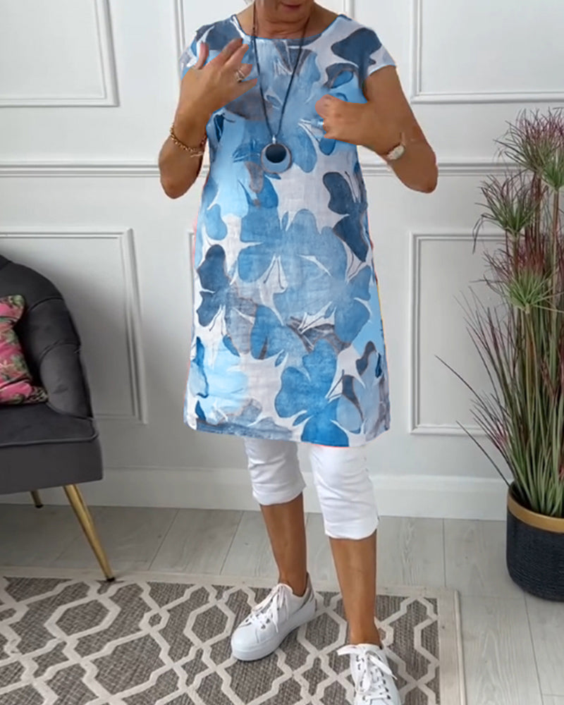 GR | Elegante Blumen Kleid