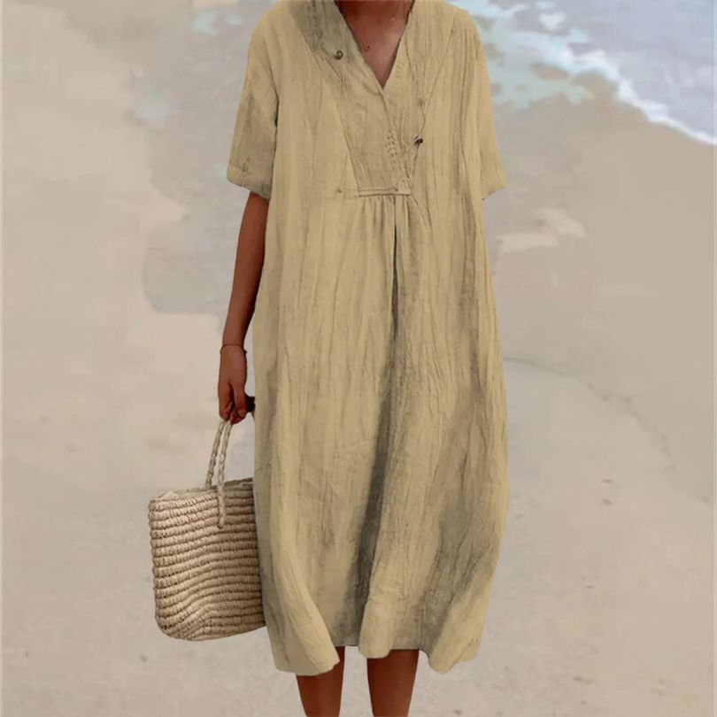 GR | Comfortable linen dress