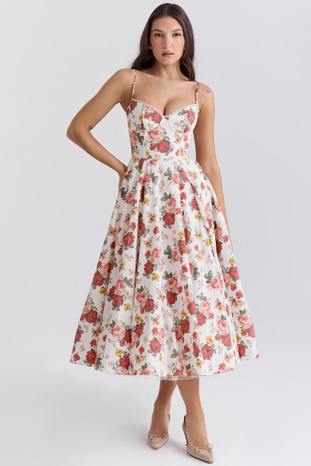 GR | Elegante Midi Kleid
