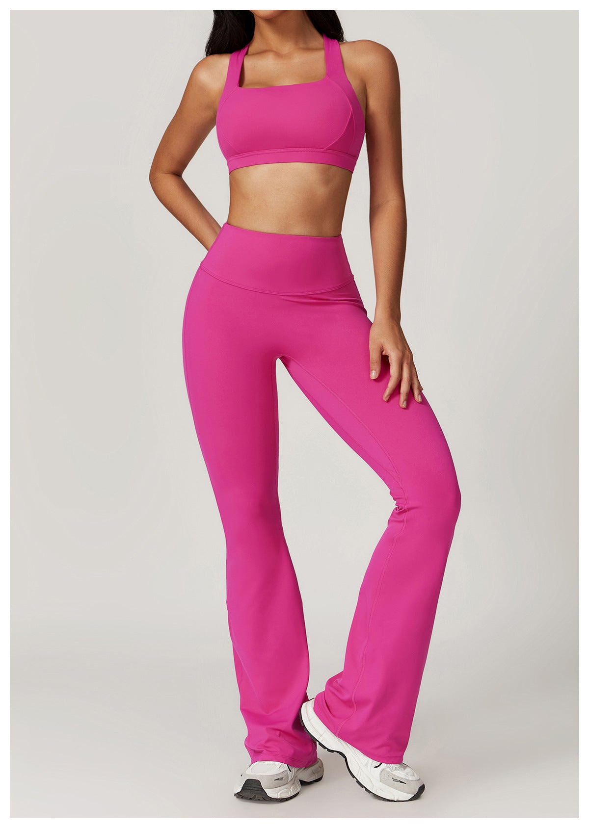 GR | Stylish Fitness High Waist Flare Yoga Pants