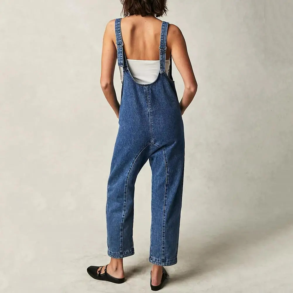 GR | Stylish denim jumpsuit