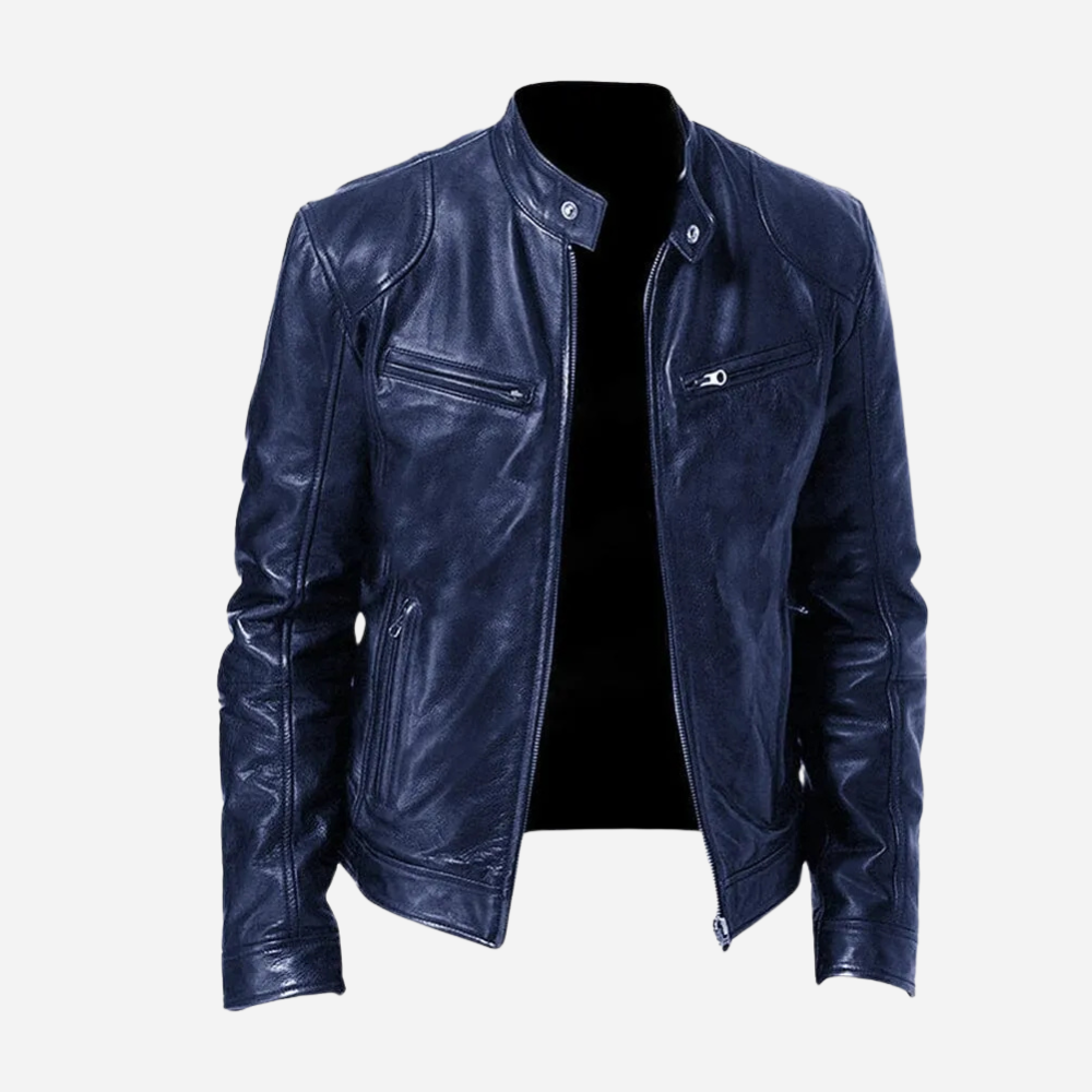 GR | Stylish Moto Leather Jacket