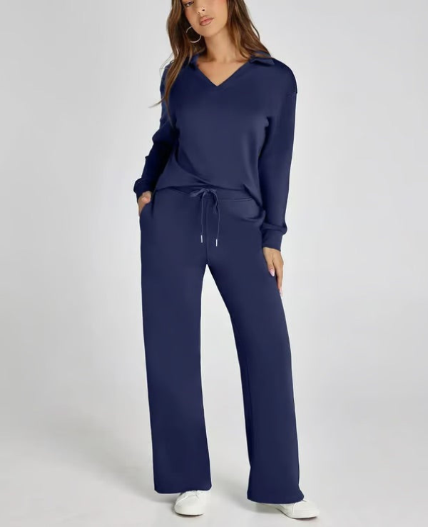 GR | Women's Two-Piece Set: Comfortable & Trendy Look for Women