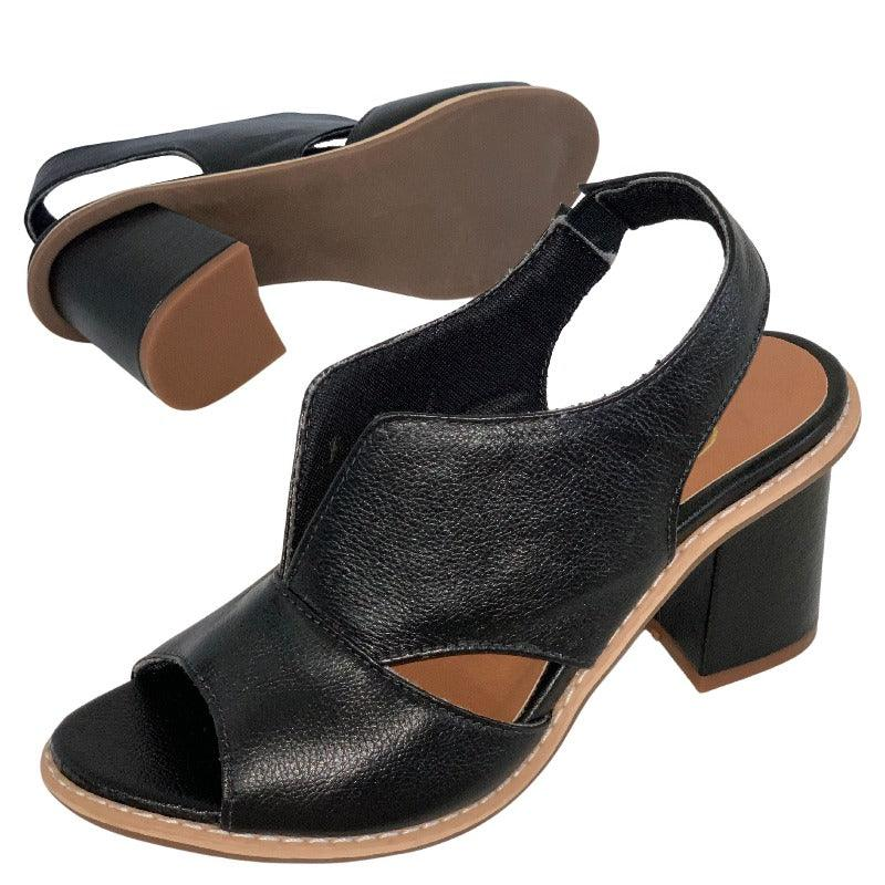 GR | Unrivaled durability and timeless elegance in women's sandals made of genuine leather