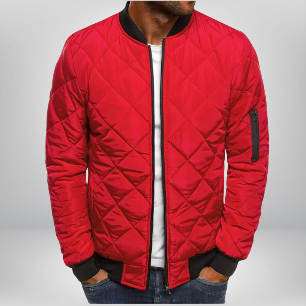 GR | Padded bomber jacket