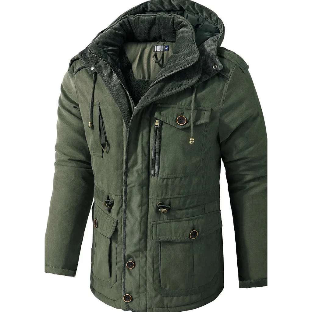GR | Warm hooded jacket