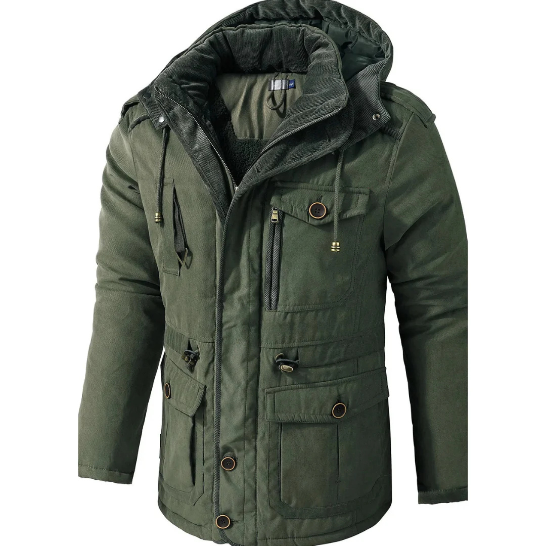 GR | Warm hooded jacket
