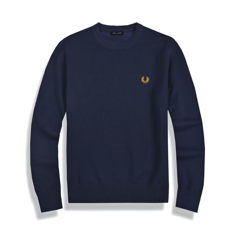 GR | Cozy long-sleeved sweater with a round neck