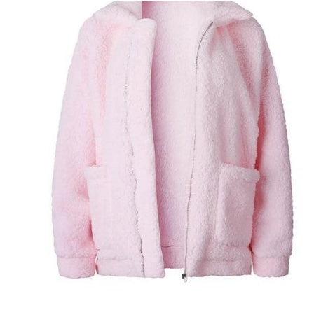 GR | Women's Fleece Sweatshirt with Wide Collar