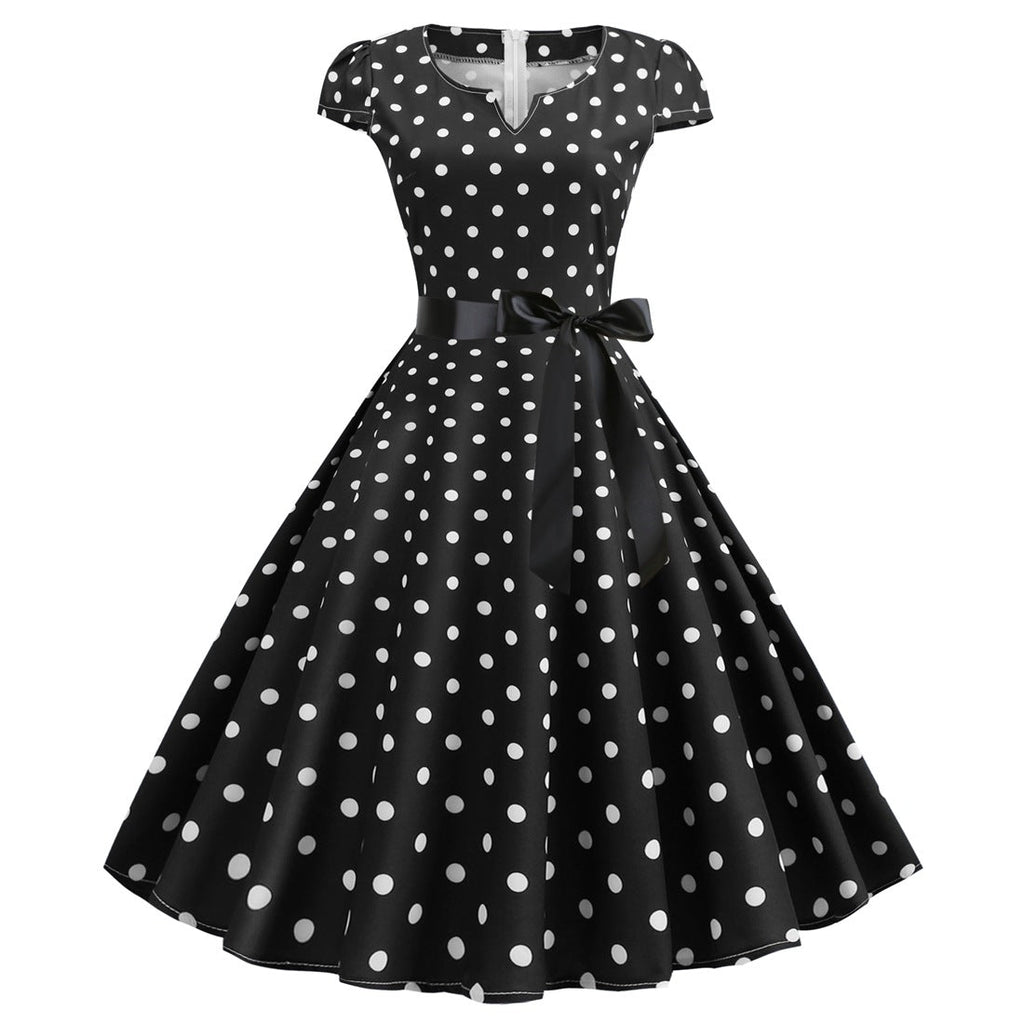 GR | Damenkleid für Hochzeitsgäste mit weitem Saum