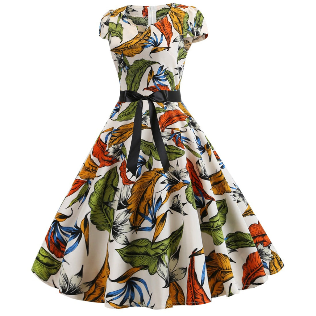 GR | Damenkleid für Hochzeitsgäste mit weitem Saum