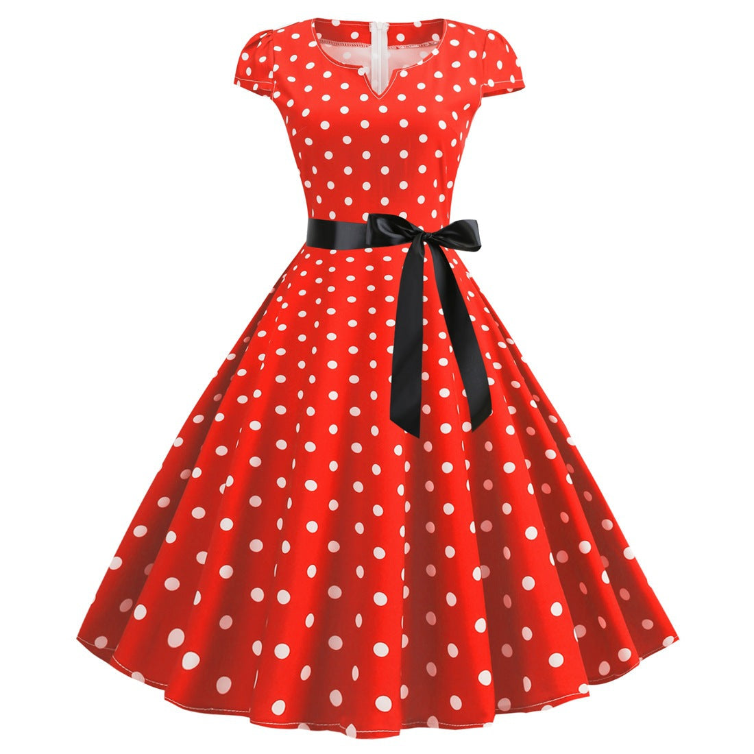 GR | Damenkleid für Hochzeitsgäste mit weitem Saum
