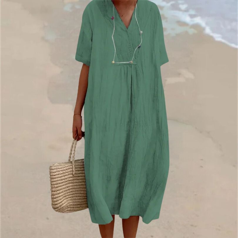 GR | Comfortable linen dress