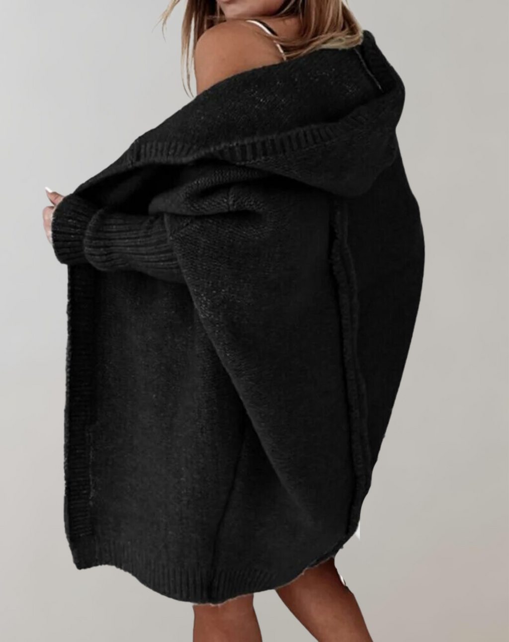 GR | Pullover Lange Strickjacke