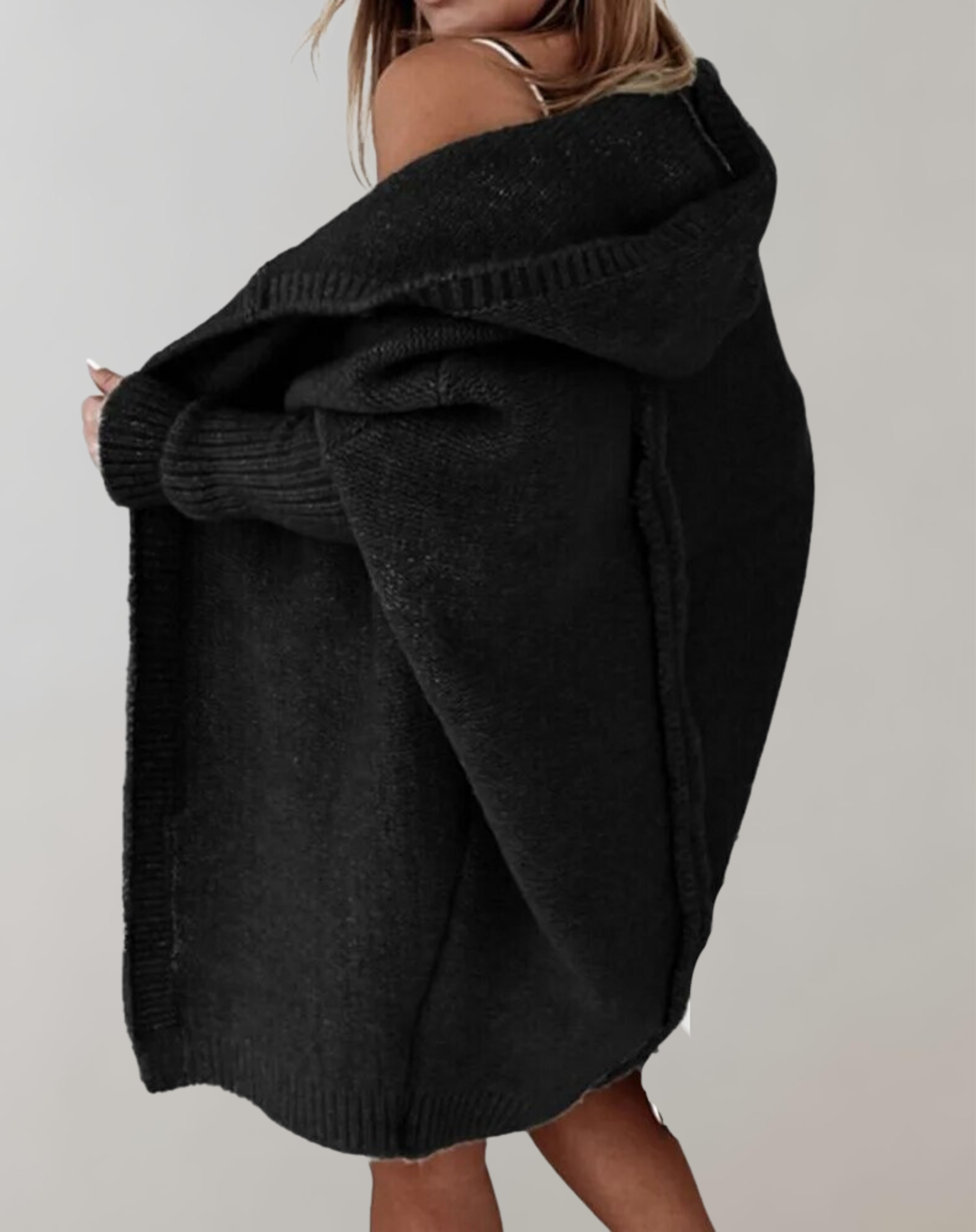 GR | Pullover Lange Strickjacke
