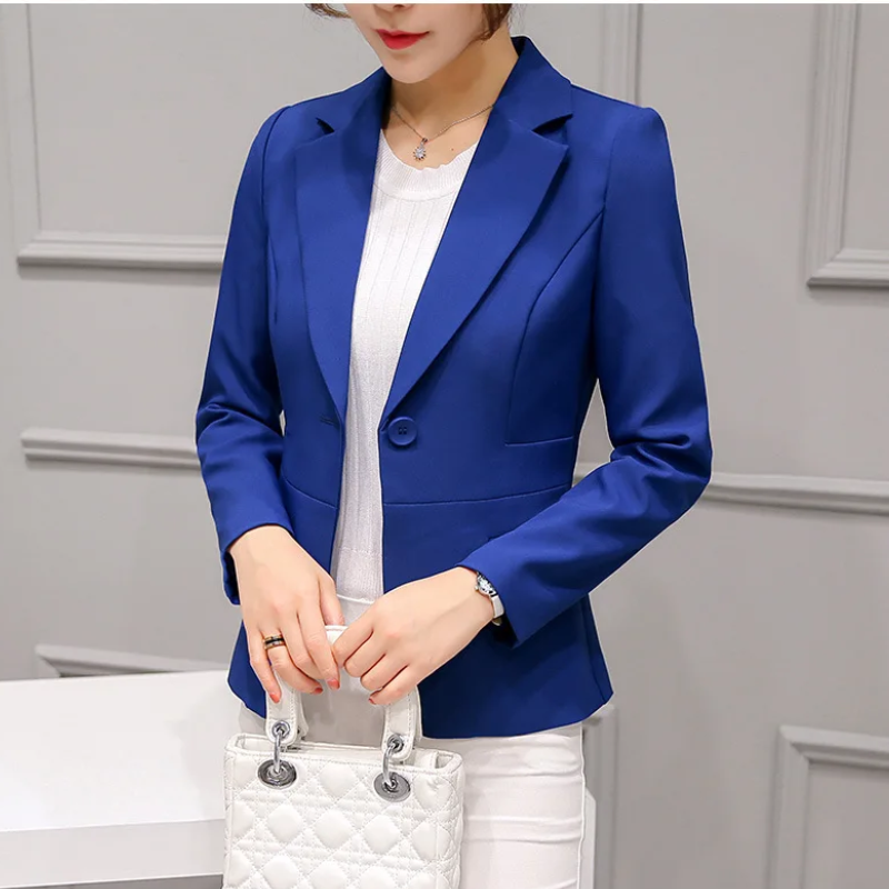 GR | Elegant women's blazer with long sleeves. Perfect for work.