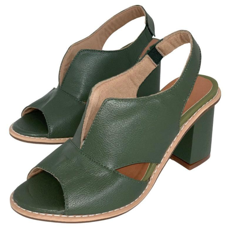 GR | Unrivaled durability and timeless elegance in women's sandals made of genuine leather