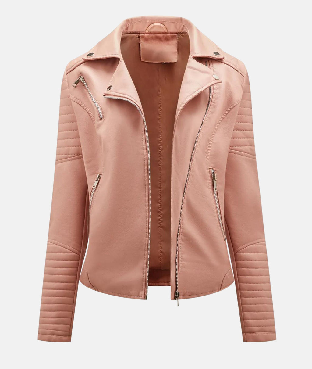 GR - Women's yellow motorcycle jacket for a bold statement