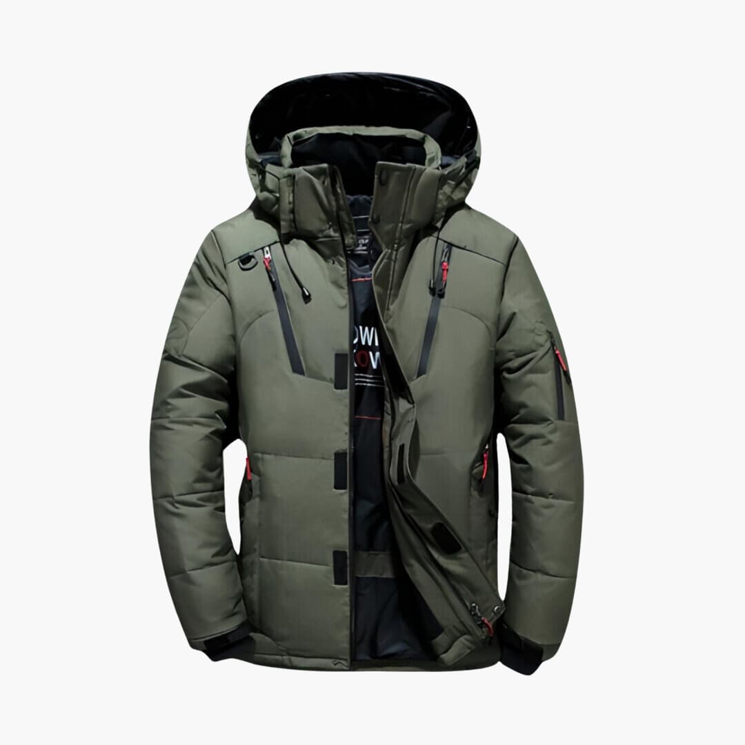 GR | Wind and weatherproof down jacket