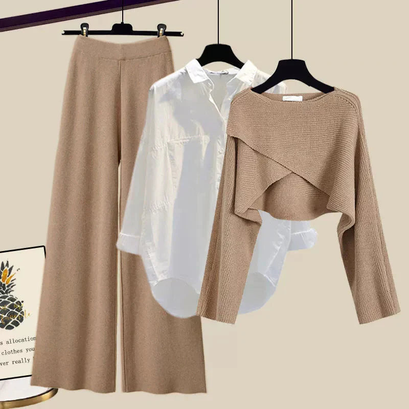 GR | Comfortable three-piece long-sleeved set