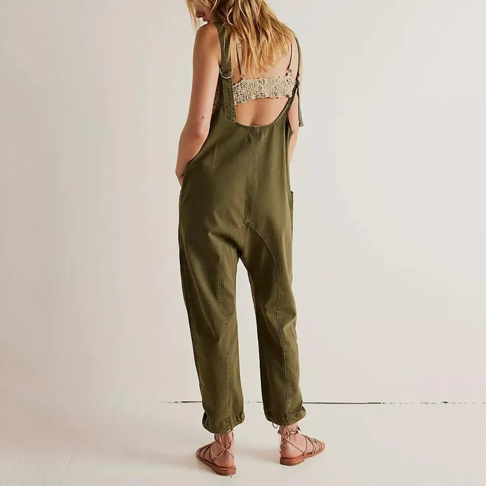 GR | Stylish denim jumpsuit