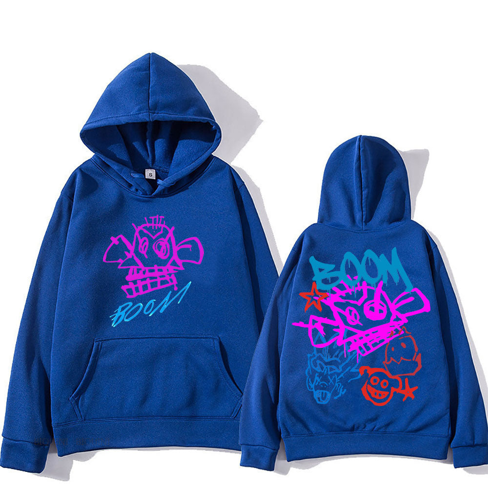 GR | Arcane Jinx cartoon long sleeve hoodie