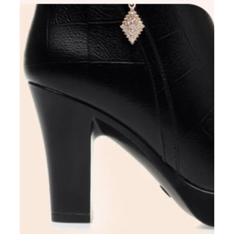 GR | Elegant women's ankle boots with non-slip sole and comfort