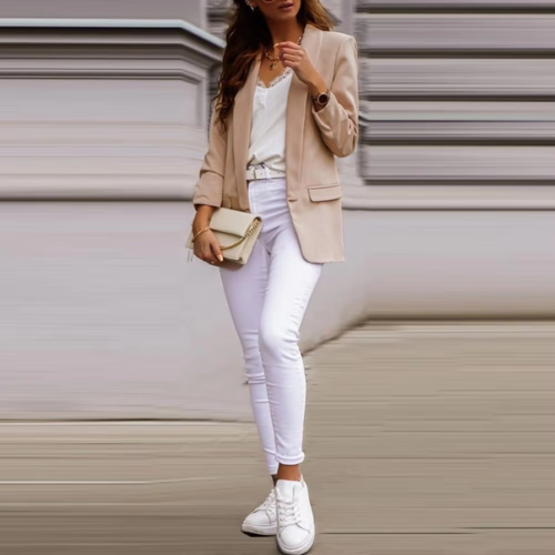 GR | Stylish women's blazers with single button closure, ideal for work