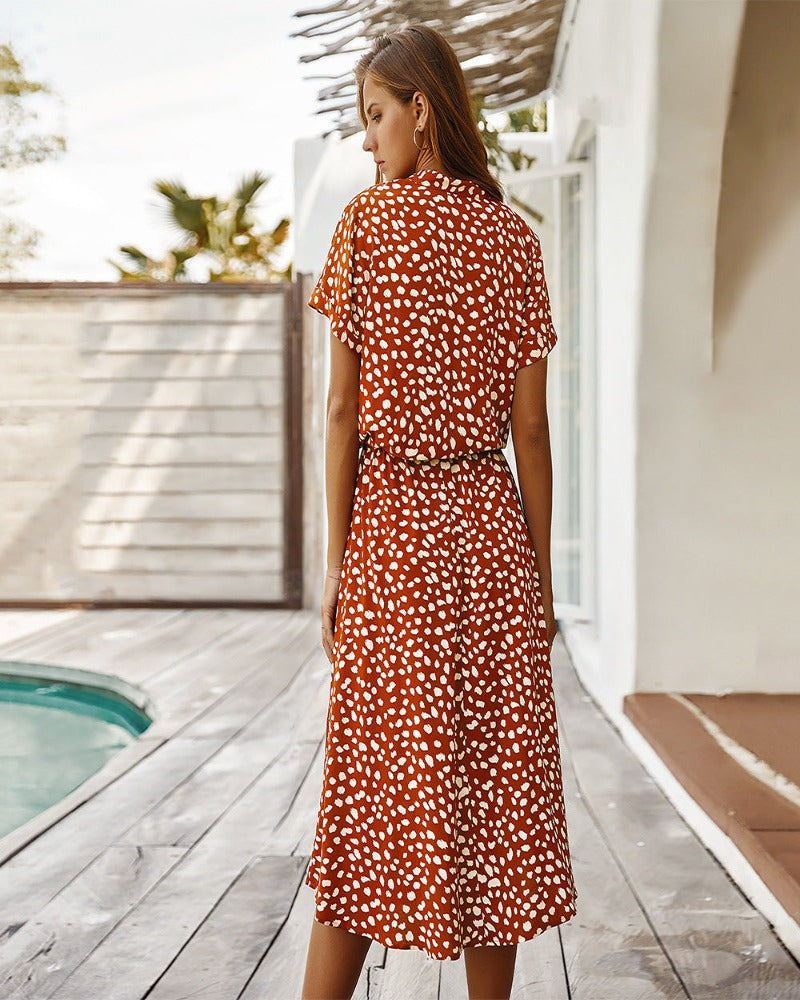 GR | Hemdkleid Für Damen Midi
