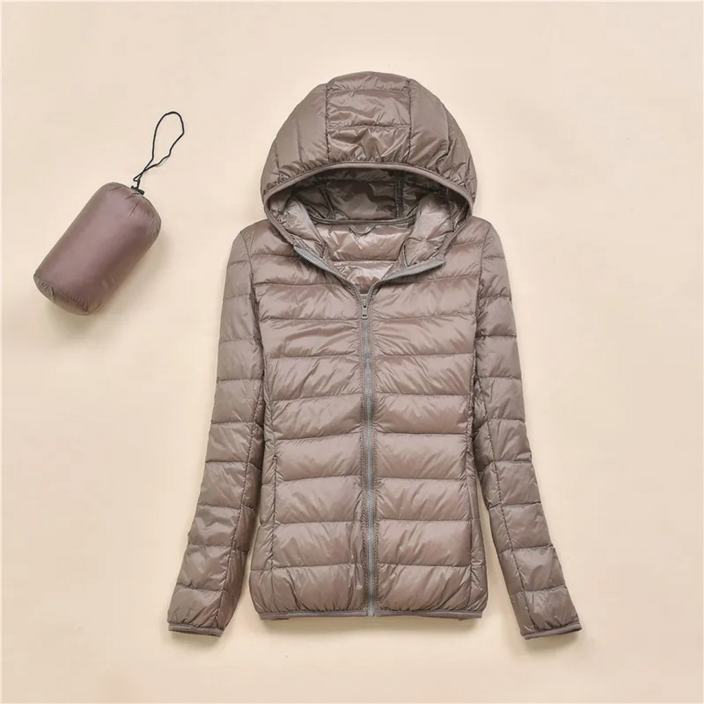 GR | Lightweight Quilted Jacket with Hood