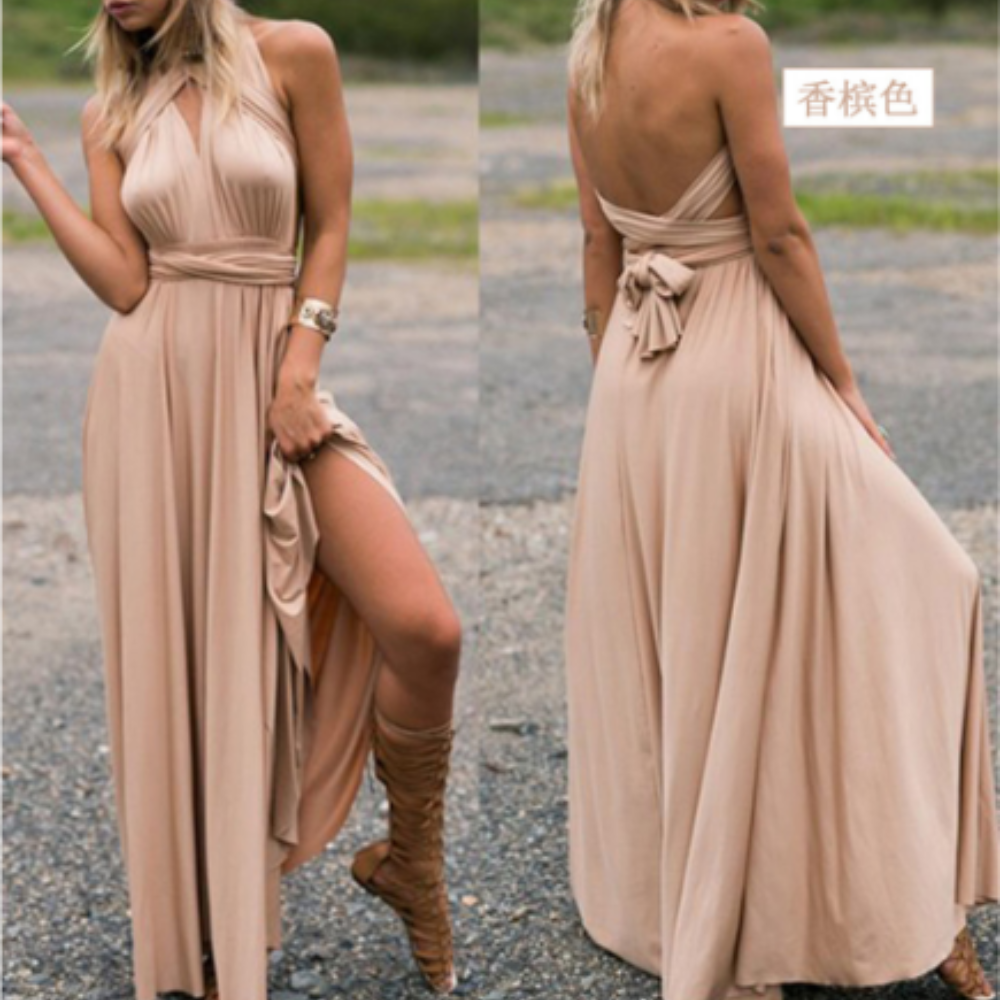 GR | Women's Shaped Satin Dress Stylish