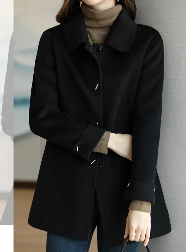 GR | Classic trench coat with peak collar