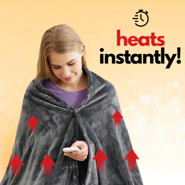 GR | Warm fleece blanket | With temperature control