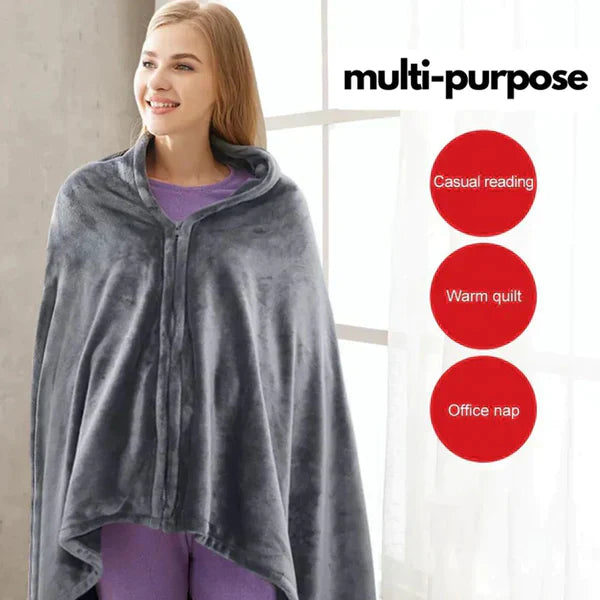 GR | Warm fleece blanket | With temperature control