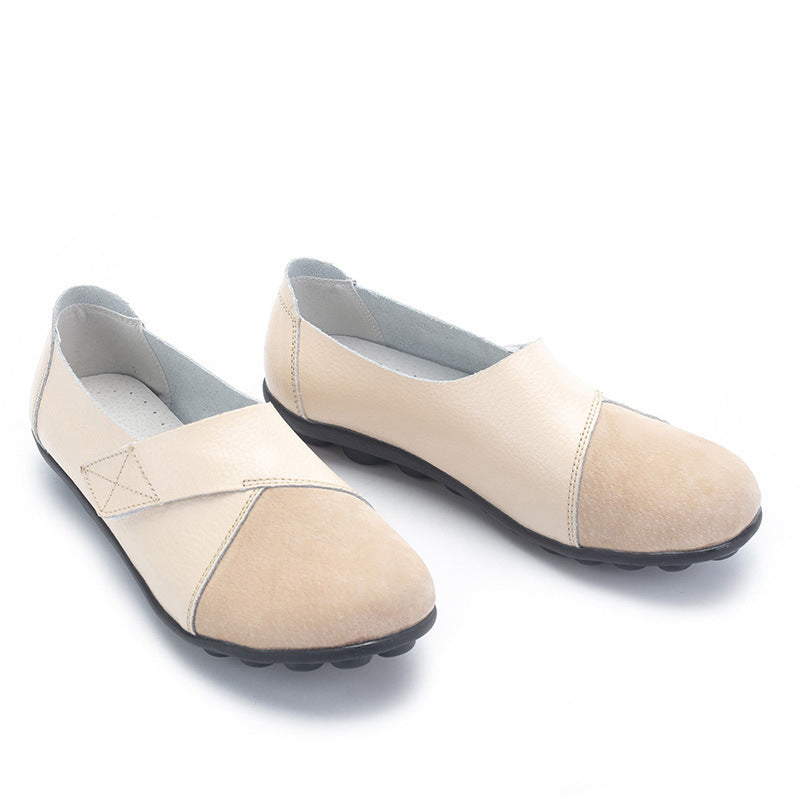 GR | Orthopedic Leather Slip-On Loafers for Women