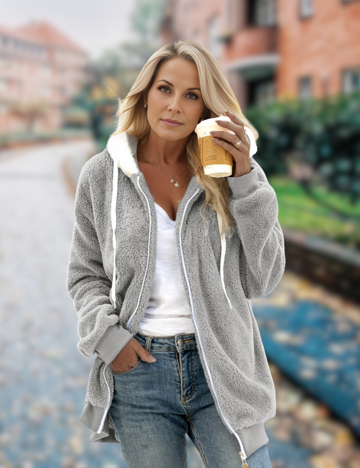 GR Jacket | Comfortable fleece jacket for women