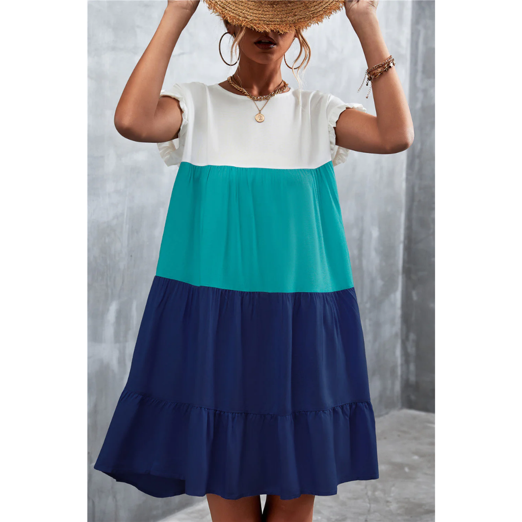 GR | Sommer Minikleid Für Frauen