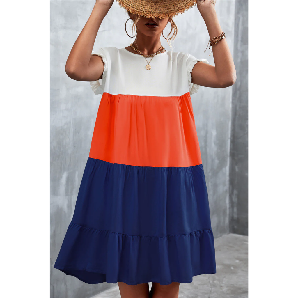 GR | Sommer Minikleid Für Frauen
