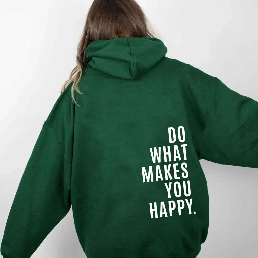 GR - Damen Hoodie - Lässiger Streetstyle mit Schriftzug