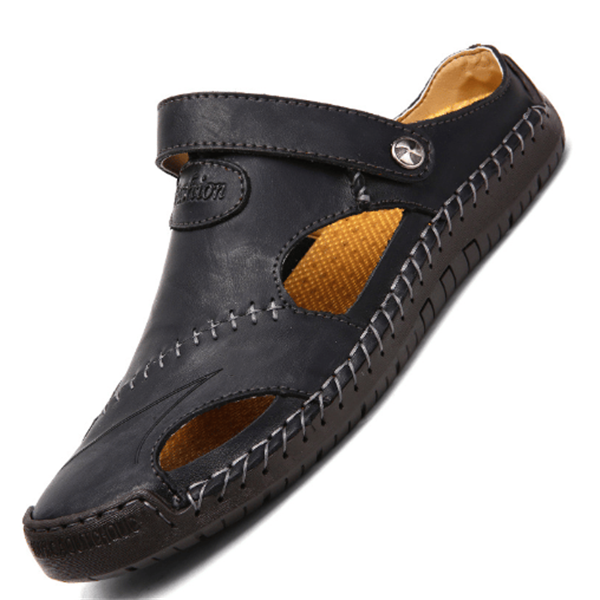 GR | Orthopedic leather sandals
