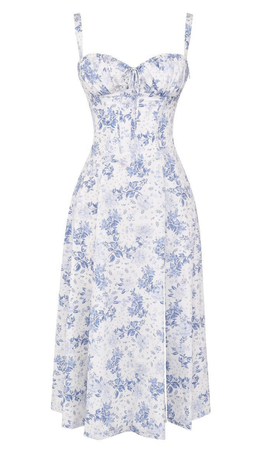 GR | Blumen Kleid für Frauen Midi